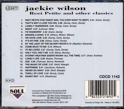Jackie Wilson - Reet Petite And Other Classics (CD)