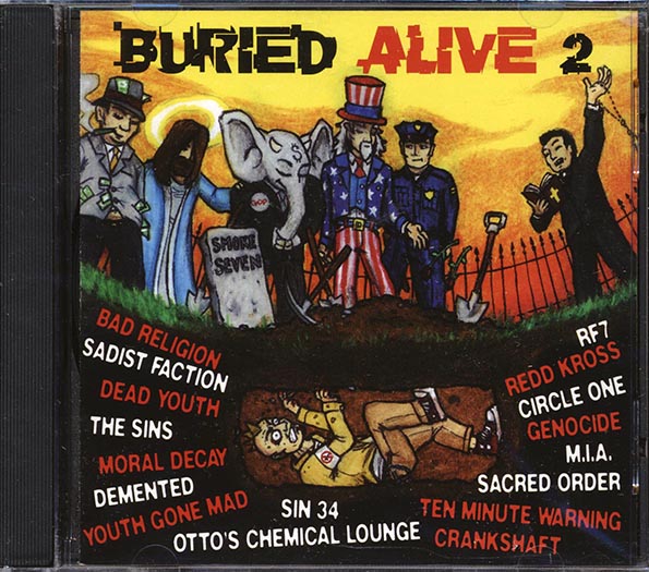Bad Religion, Sin 34, Redd Kross, Etc. - Buried Alive Volume 2 (CD)