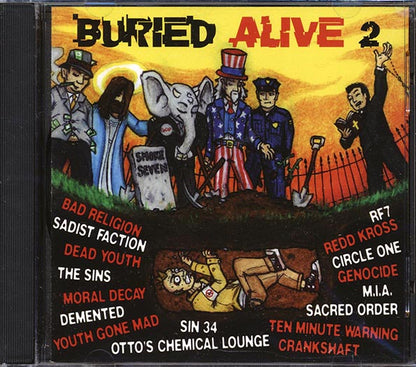 Bad Religion, Sin 34, Redd Kross, Etc. - Buried Alive Volume 2 (CD)