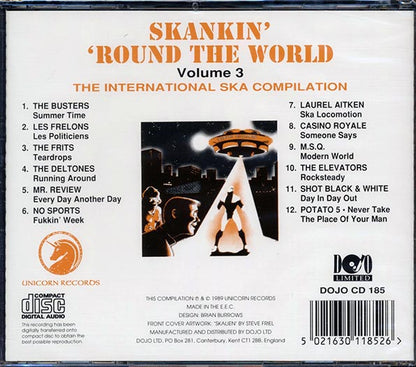 The Deltones, The Busters, Les Frelons, Frits, Etc. - Skankin' Round The World Volume 3 (CD)