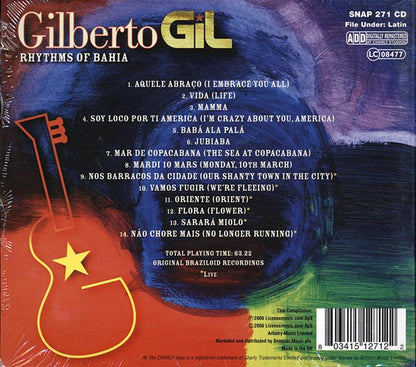Gilberto Gil - Rhythms Of Bahia (CD)