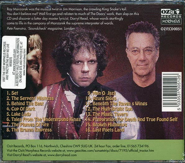 Darryl Read, Ray Manzarek - Freshly Dug (CD)