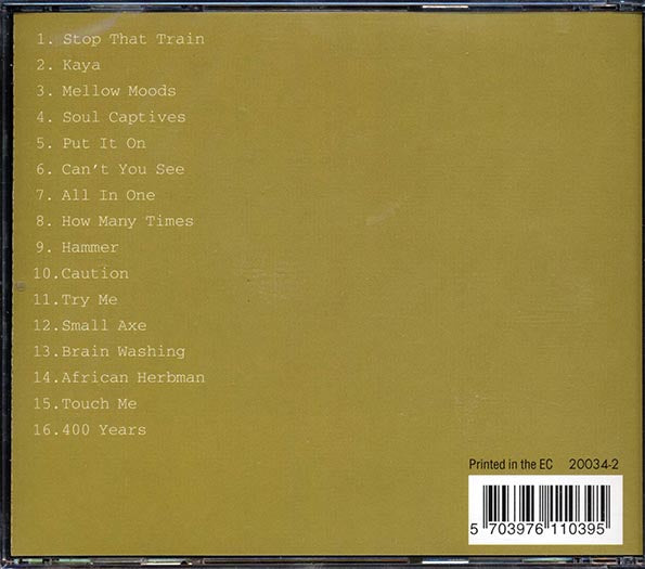 Bob Marley - Stop That Train (CD)