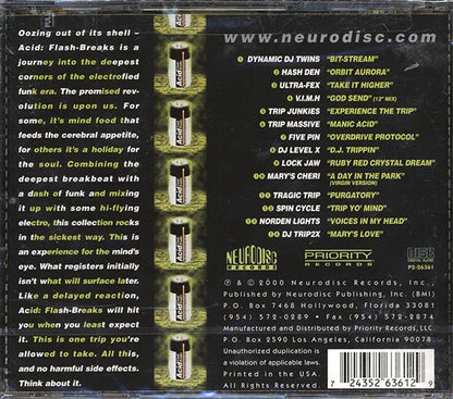 Dynamic DJ Twins, Hash Den, Ultra-Fex, Etc - Acid: Flash-Breaks (CD)