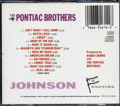 The Pontiac Brothers - Johnson (CD)