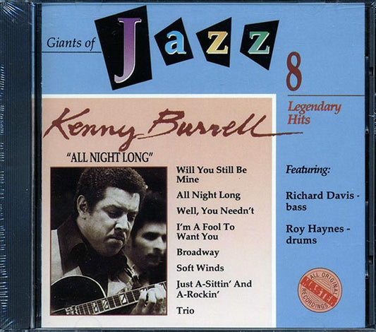 Kenny Burrell - All Night Long (CD)