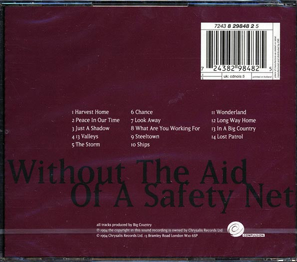 Big Country - Without The Aid Of A Safety Net: Live (CD)