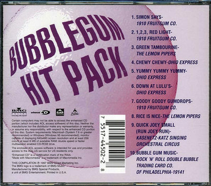 Ohio Express, 1910 Fruitgum Co., The Lemon Pipers, Etc. - Bubblegum Hit Pack (CD)