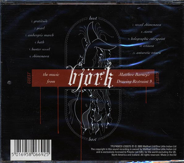 Bjork - The Music From Matthew Barney's Drawing Restraint 9 (CD)
