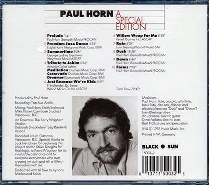 Paul Horn - A Special Edition (CD)