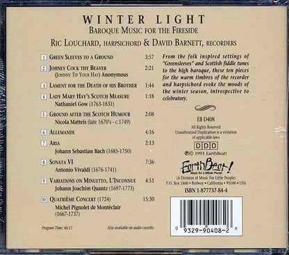 Ric Louchard, David Barnett - Winter Light: Baroque Music For The Fireside (CD)