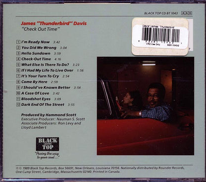 James Thunderbird Davis & The Black Top All Stars - Check Out Time (CD)