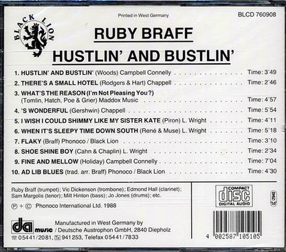 Ruby Braff - Hustlin' And Bustlin' (CD)
