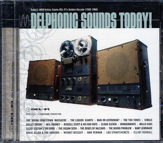 The Liquor Giants, Brian Jonestown Massacre, Tiki Tones, Etc. - Delphonic Sounds Today (CD)