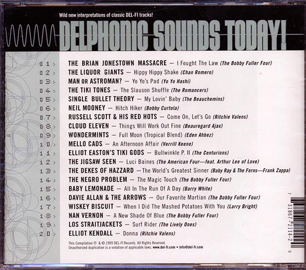 The Liquor Giants, Brian Jonestown Massacre, Tiki Tones, Etc. - Delphonic Sounds Today (CD)