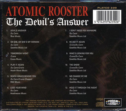 Atomic Rooster - The Devil's Answer (CD)