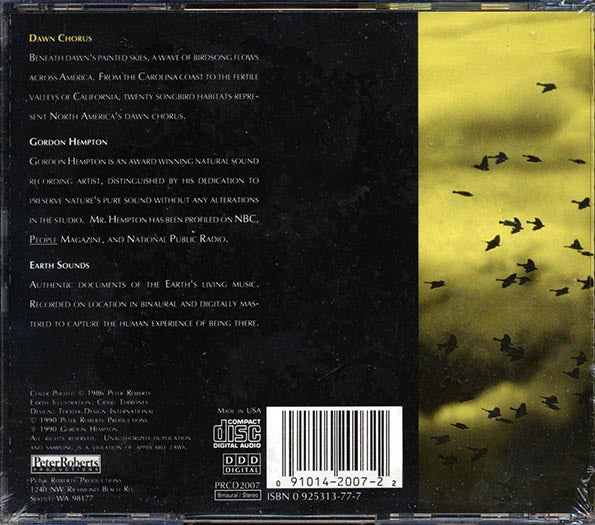 Gordon Hempton - Dawn Chorus (CD)