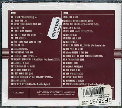 Johnny Cash - Man In Black (40 tracks) (CD)