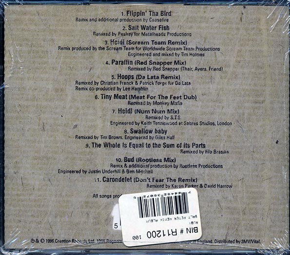 Ruby - Salt Peter Remixed: Revenge, The Sweetest Fruit (CD)