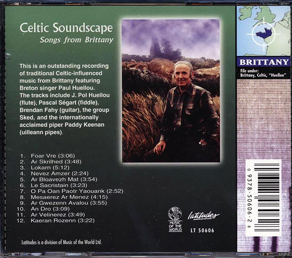 Paul Huellou - Celtic Soundscape: Songs From Brittany (CD)