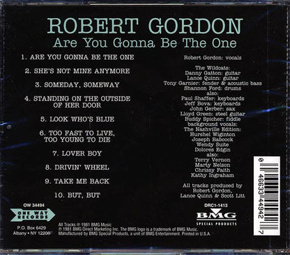 Robert Gordon - Are You Gonna Be The One (CD)