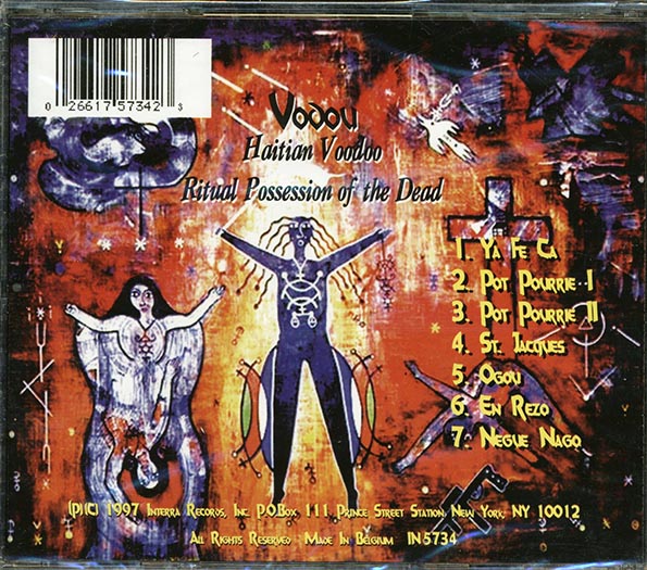 Vodou - Ritual Possession Of The Dead (CD)