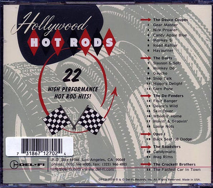 The Deuce Coupes, The Darts, Opus I, The Roadsters, Etc. - Hollywood Hot Rods (CD)
