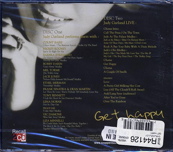 Judy Garland - Get Happy (CD)