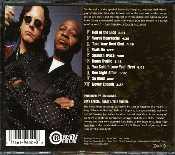 Smokin' Joe Kubek, Bnois King - Take Your Best Shot (CD)