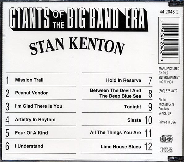 Stan Kenton - Giants Of The Big Band Era (CD)