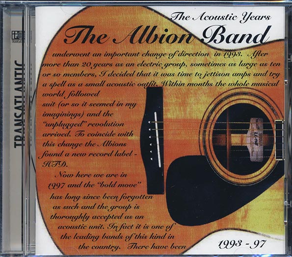 Albion Band - The Acoustic Years 1993-97 (CD)