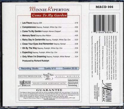 Minnie Riperton - Come To My Garden (CD)