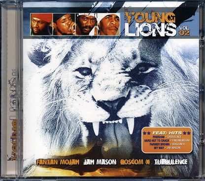 Turbulence, Jah Mason, Fantan Mojah, Bascom X - Young Lions Volume 2 (CD)
