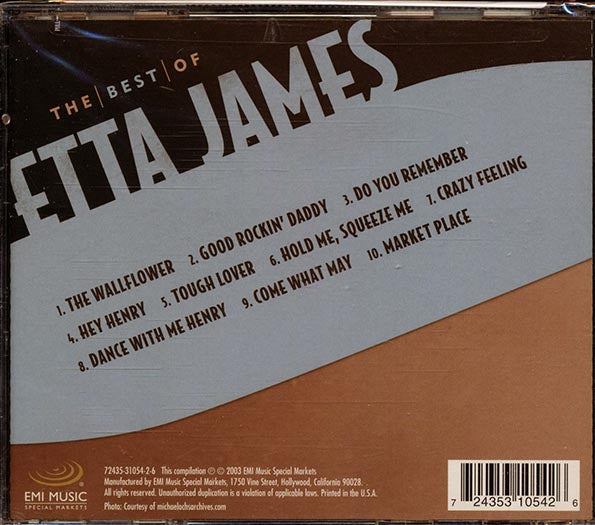 Etta James - The Best Of (CD)