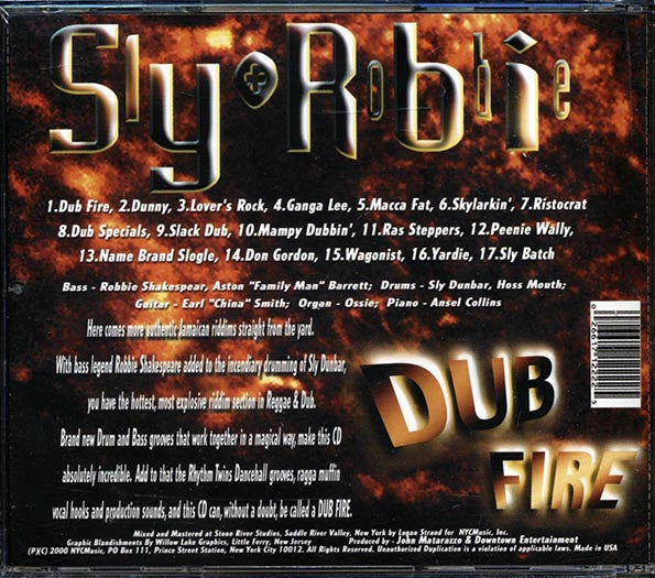 Sly & Robbie - Dub Fire (CD)