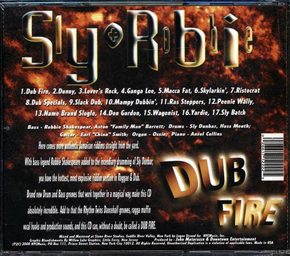 Sly & Robbie - Dub Fire (CD)