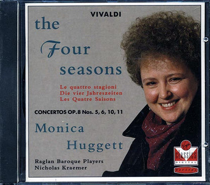 Monica Huggett, Raglan Baroque Players, Nicholas Kraemer - Vivaldi: The Four Seasons (CD)
