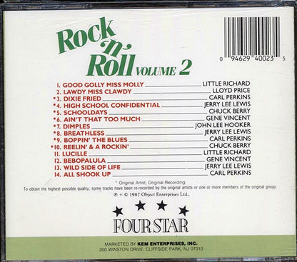 Little Richard, Jerry Lee Lewis, Carl Perkins, Etc. - Rock 'N' Roll Volume 2 (CD)