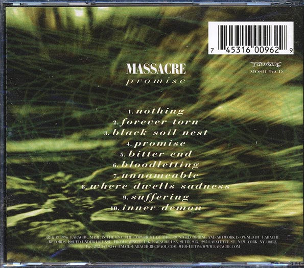Massacre - Promise (CD)
