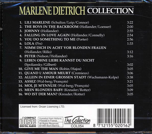 Marlene Dietrich - Collection (CD)