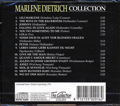 Marlene Dietrich - Collection (CD)