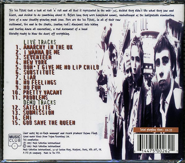 Sex Pistols - Raw (CD)