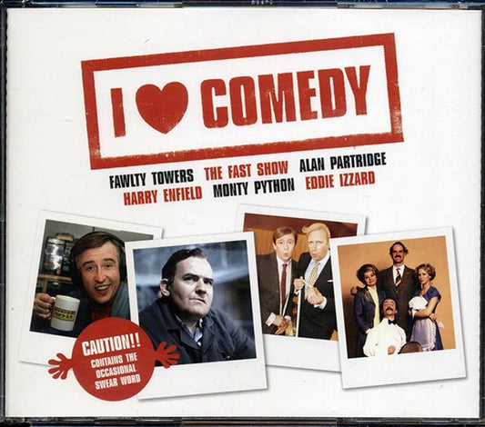 Harry Enfield & Chums, The Fast Show, Eddie Lizzard, Etc. - I Love Comedy (62 tracks) (CD)
