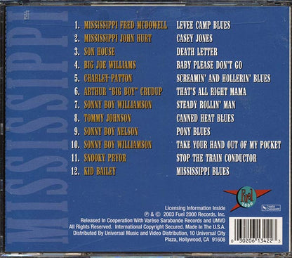 Son House, Charley Patton, Sonny Boy Williamson, Etc. - The Blues Came From Mississippi (CD)