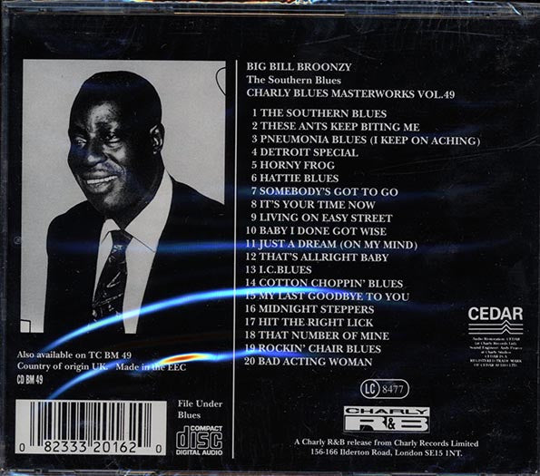 Big Bill Broonzy - The Southern Blues: Charly Blues Masterworks Volume 49 (CD)