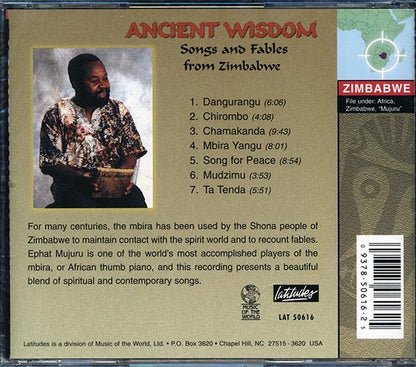 Ephat Mujuru - Songs And Fables From Zimbabwe (CD)