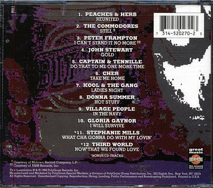 Peaches & Herb, The Commodores, Peter Frampton, John Stewart, Etc. - Class Reunion '79: Greatest Hits Of 1979 (CD)