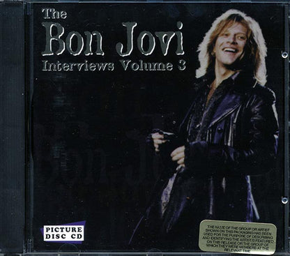 Bon Jovi - The Bon Jovi Interviews Volume 3 (CD)