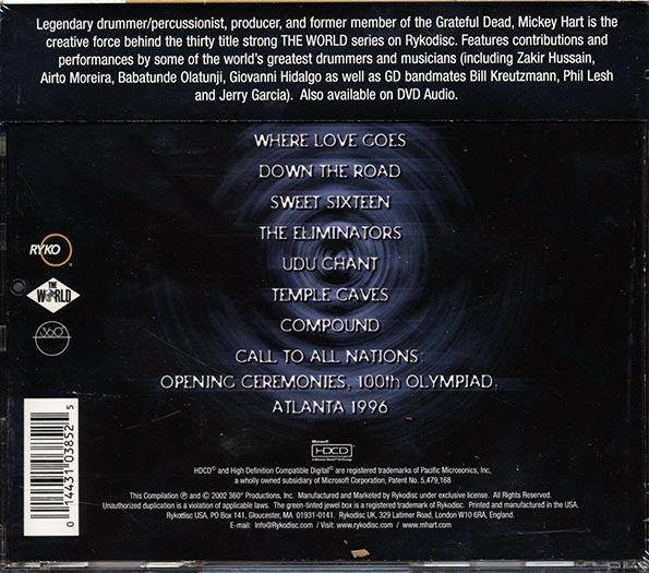 Mickey Hart - The Best Of Mickey Hart: Over The Edge And Back (CD)