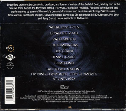 Mickey Hart - The Best Of Mickey Hart: Over The Edge And Back (CD)